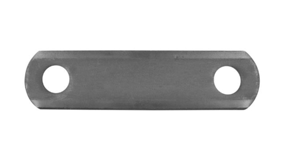RPG 3-3/4" Trailer Leaf Spring Shackle Strap - 2-5/8" Center-to-Center, 3-3/4"Length