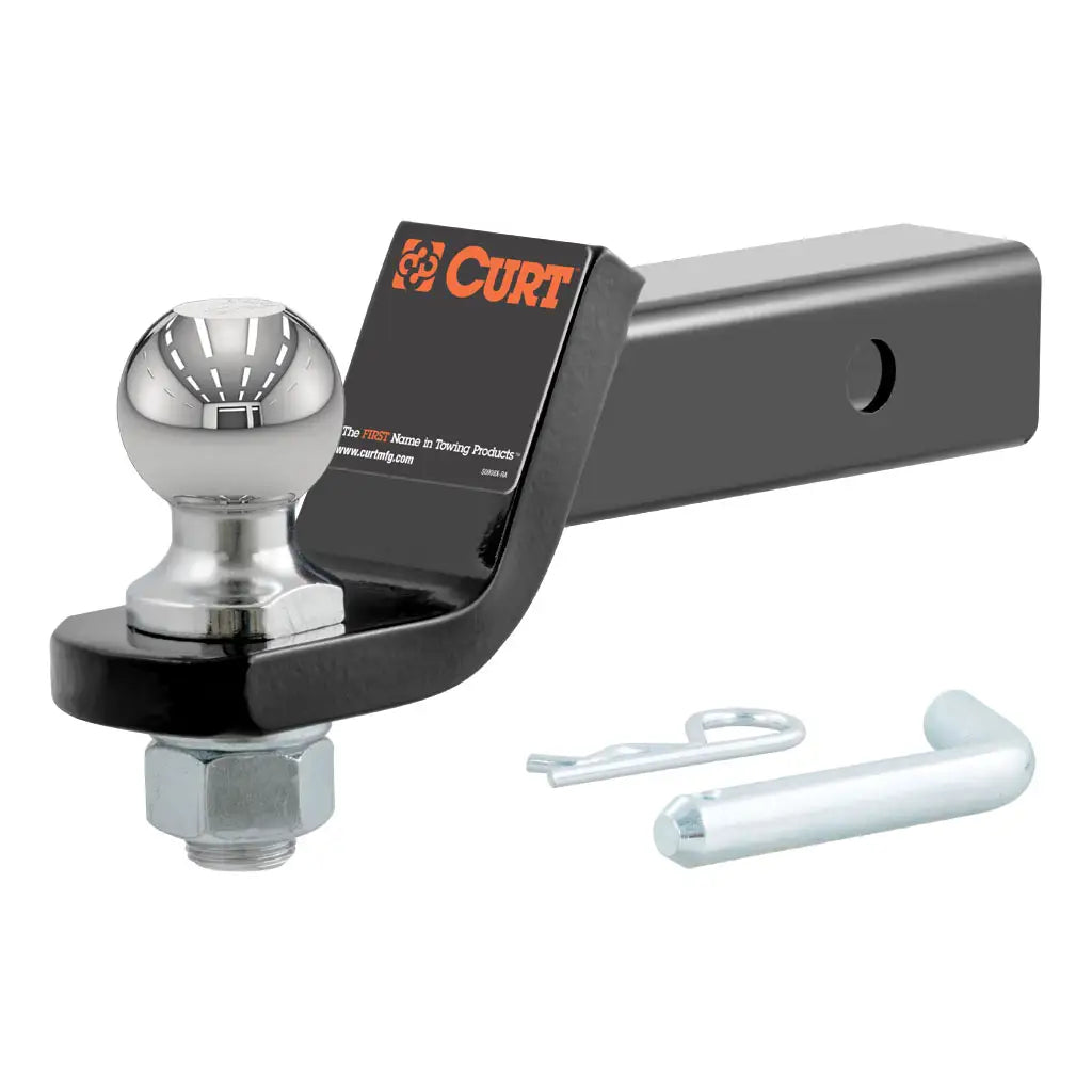 CURT Class 3 Loaded Ball Mount Kit - 2" Shank, 2" Drop, 7.5K, 45036