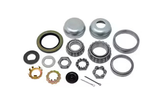 Trailer Parts Pro 6,000 -7,000 lb Trailer Axle Bearing Repair Kit with #42 Spindle Hardware, BKS3-205