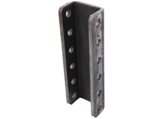 RGP 15,000 lbs Capacity, 5-Position Adjustable Channel Bracket - Weld-On, 12" Tall