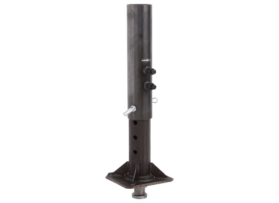 RGP 25,000 lbs Gooseneck to 5th Wheel Trailer Coupler Adapter - Round