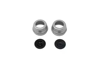 Trailer Parts Pro 2,000 lb 3,500 lb Zerk Lube Axles E-Z Lube Hub Grease Caps with Rubber Plugs, 1.986" OD, 2-Pack, RG04-040