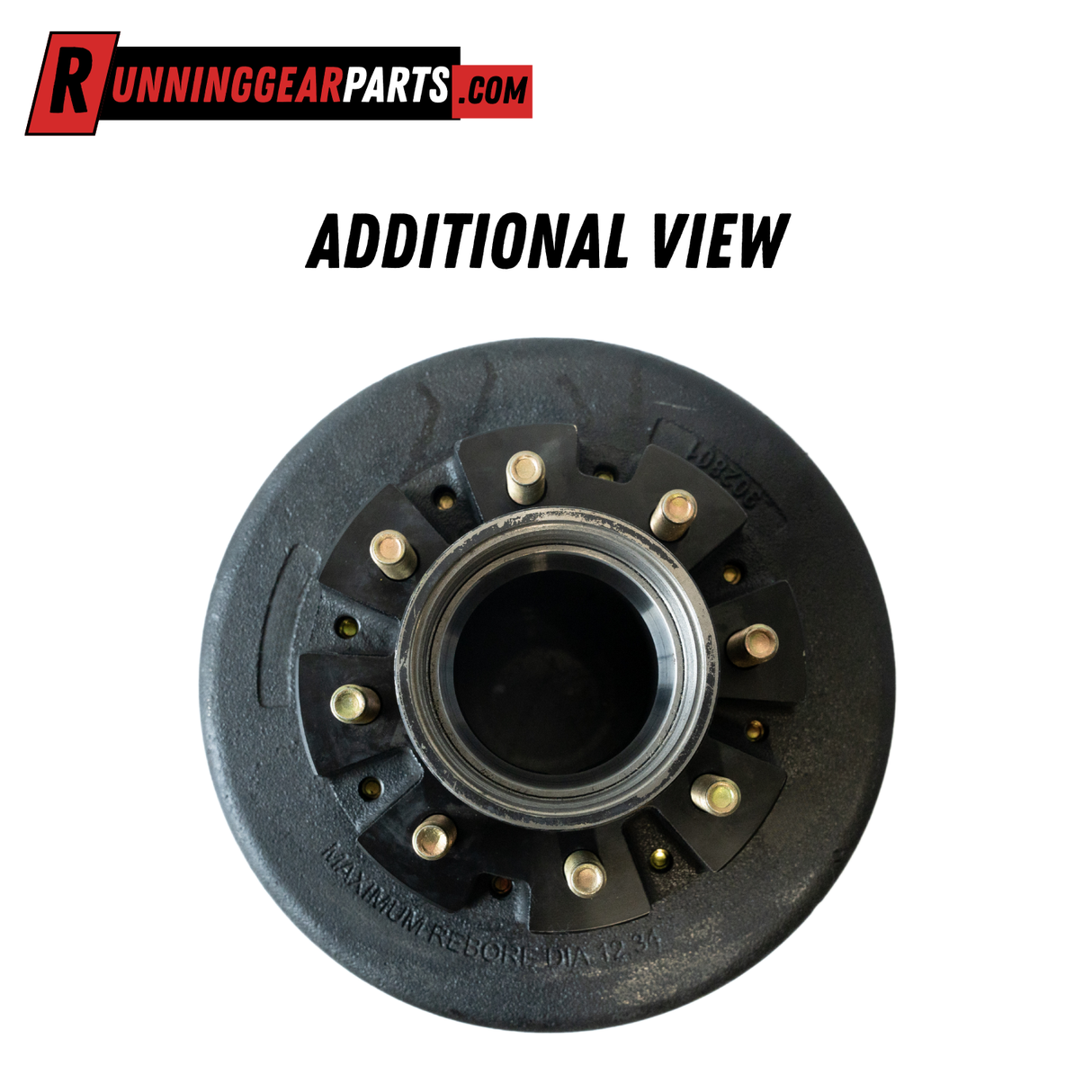 12,000 lb Hub & Drum Assembly – 12-1/4" x 5" – Fits Dexter & Lippert 12K Axles