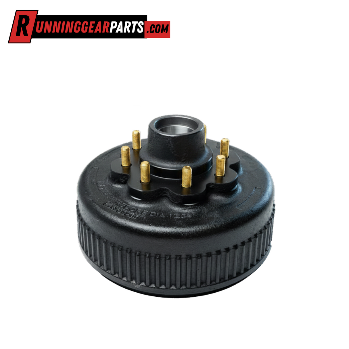 8,000 lb Trailer Hub & Drum Assembly, 8 on 6.5", 9/16" Studs, 12-1/4" x 3-3/8" Brakes