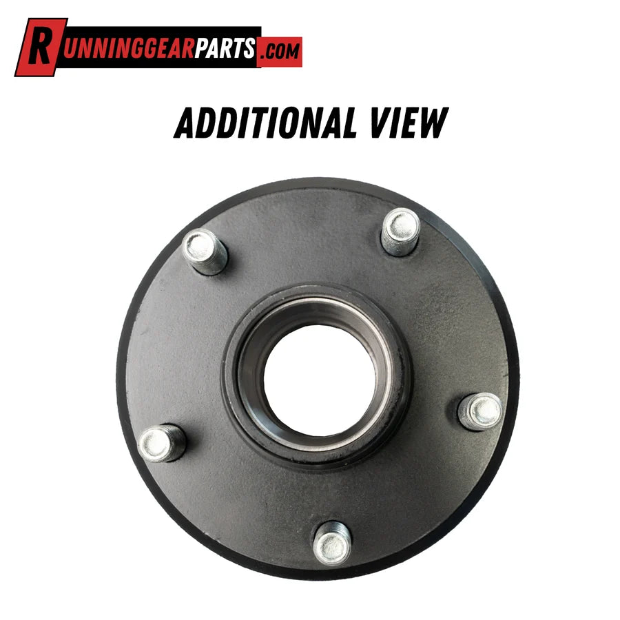 RGP Trailer Idler Hub Assembly, 2,000 lb Axle, 5 on 4-1/2" Bolt Pattern, 1/2" Studs, L44649 Bearings