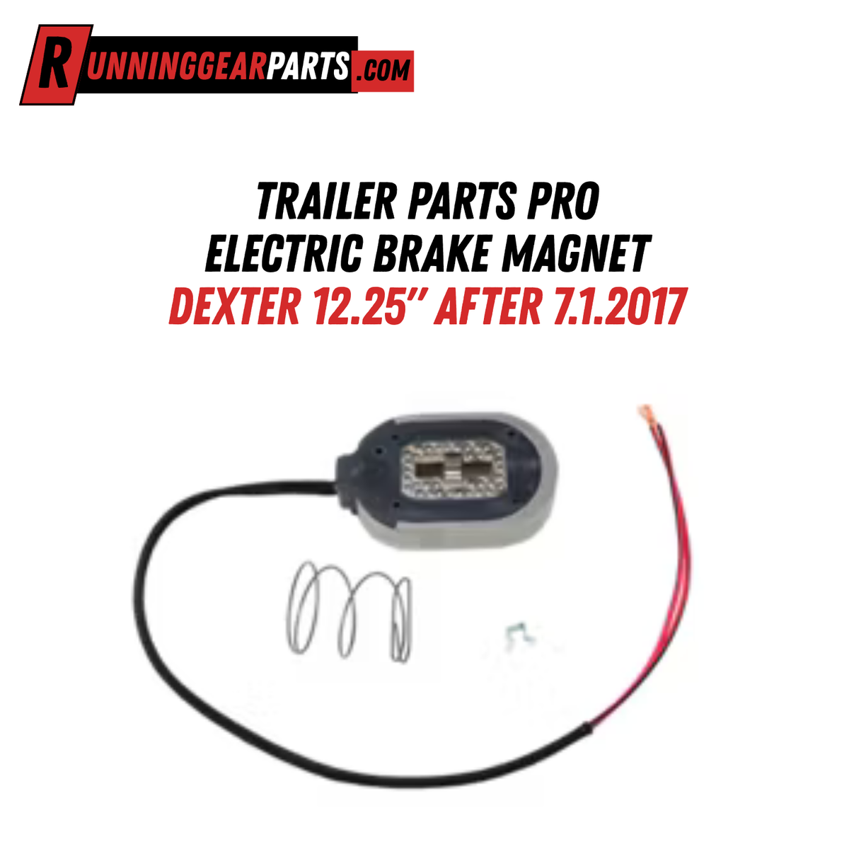 Trailer Parts Pro Electric Brake Magnet Dexter 12.25" After 7.1.2017, BP01-330