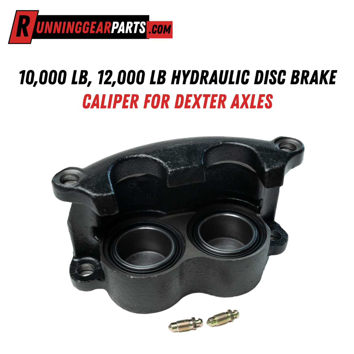 10,000 lb, 12,000 lb Hydraulic Disc Brake Caliper for Dexter Axles
