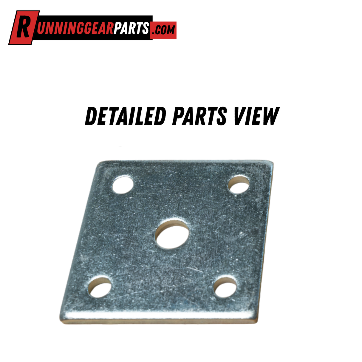 2,000 lb U-Bolt Kit for 1-3/4" Round Axles