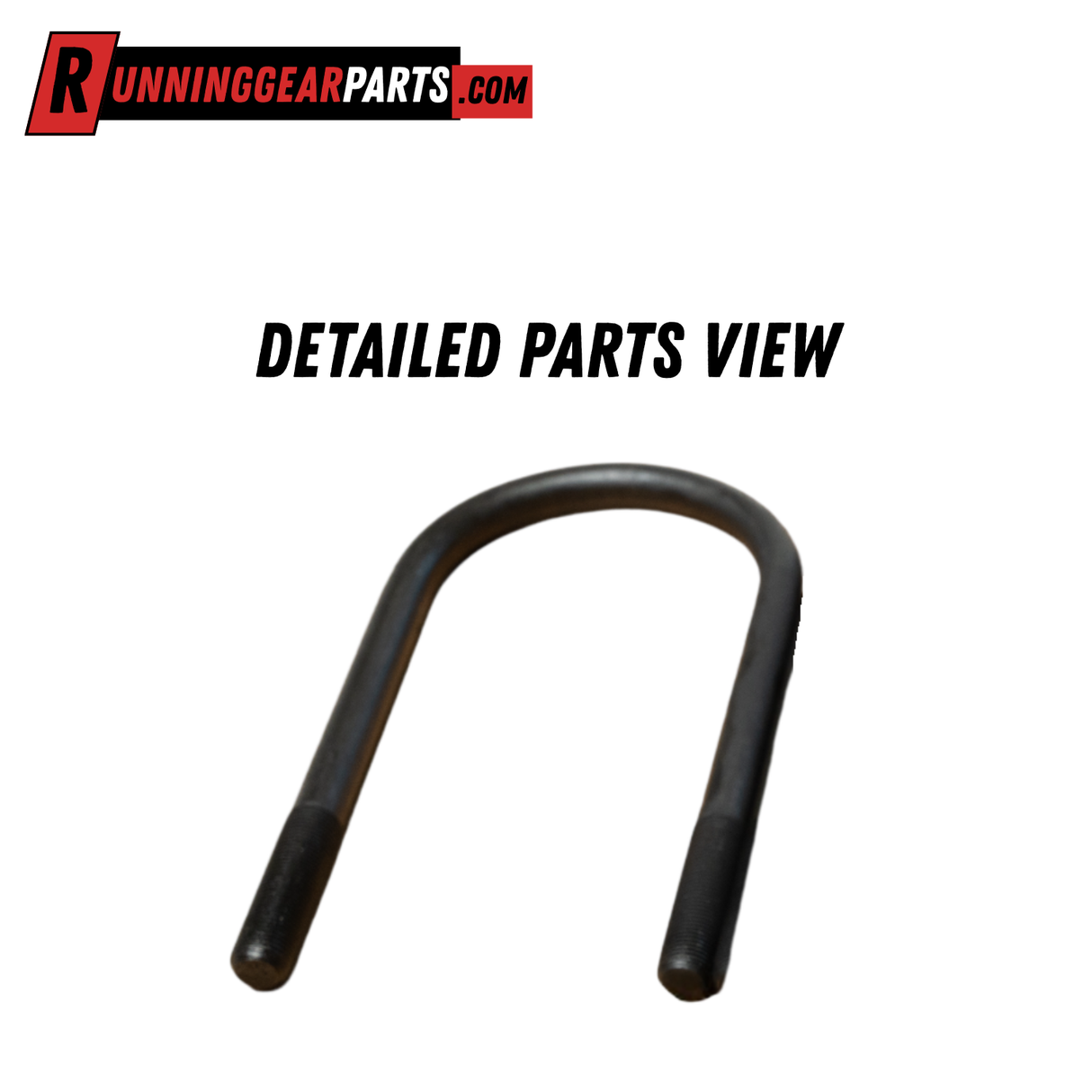 8,000 lbs Round Trailer Axles U-Bolt kit 3-1/2"X 7-3/4" Long X 9/16"-18 Thread