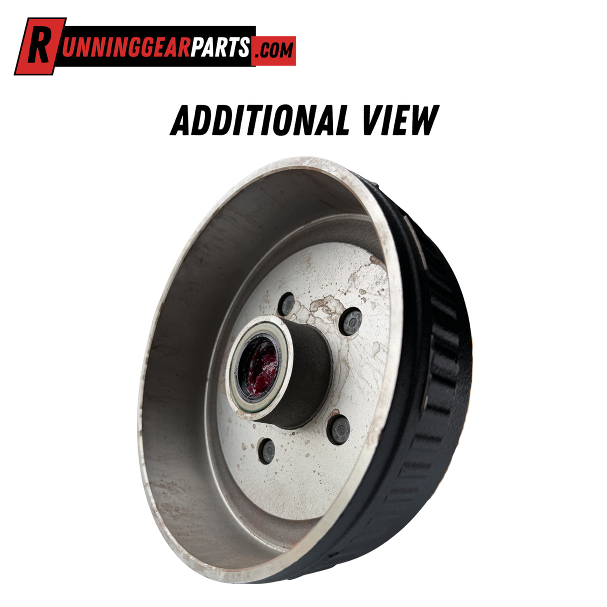 Dexter 3,500 lb Trailer Axles Pre-Greased Hub and Drum Assembly, 5 on 5" Bolt Circle, 1/2"Studs, K08-249-1G, #84 Spindle, 1.718" Seal