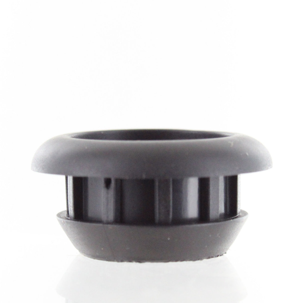 Tecniq 3/4" Round Marker Light Rubber Grommet, Black, Trailer Clearance Light Mount, S33-0G00-1
