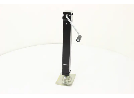 RAM 8,000 Lbs Support,Square Direct Weld Sidewind Drop Leg Trailer Jack, 7,000 Lbs Lift, TJD-7000S