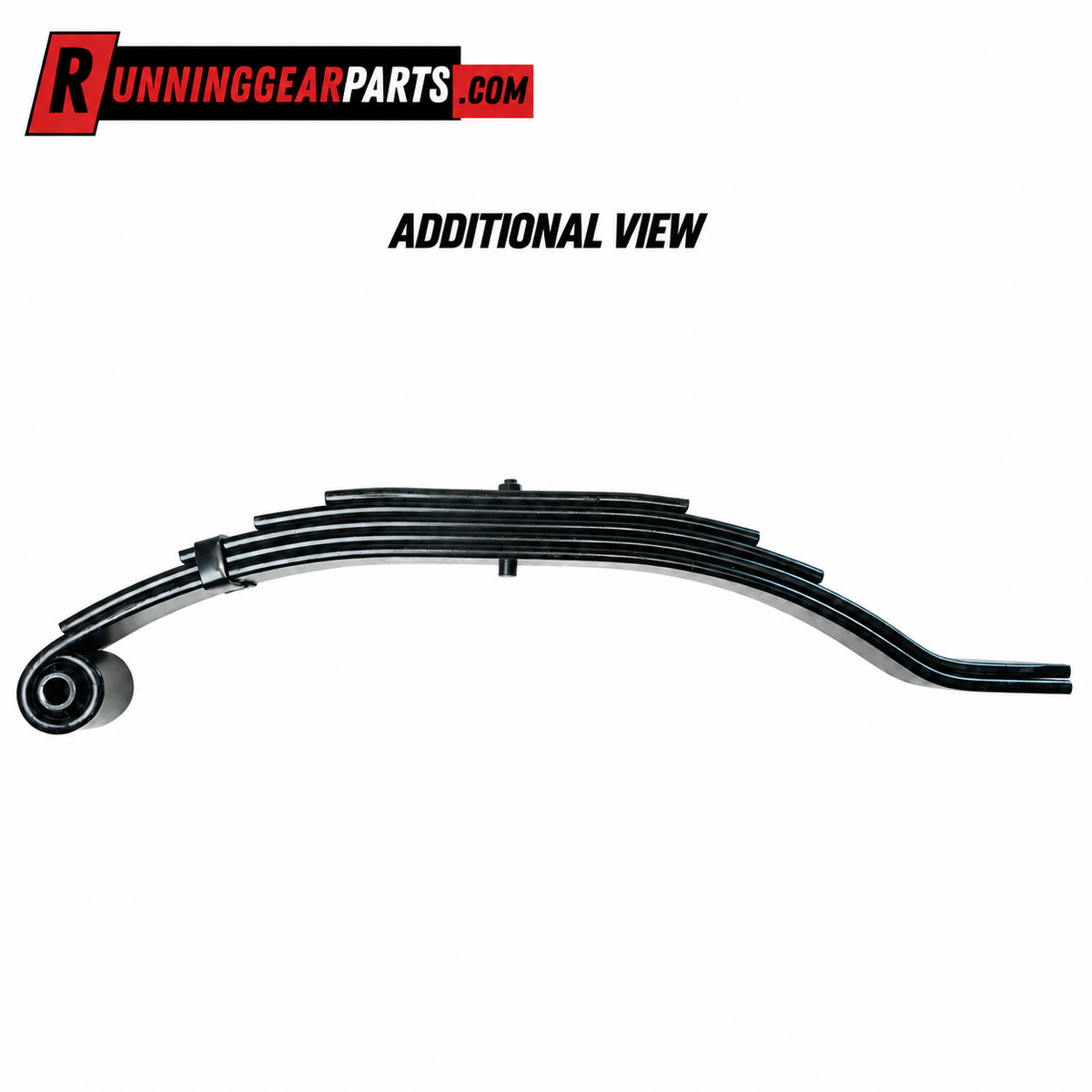 black metal leaf spring suspension part