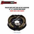 TRAILER PARTS PRO 7,000 LBS SELF ADJUSTING 12" X 2" ELECTRIC DRUM BRAKE
