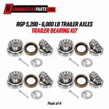 bearing kit for RGP 5,200 - 6,000 LB trailer axles