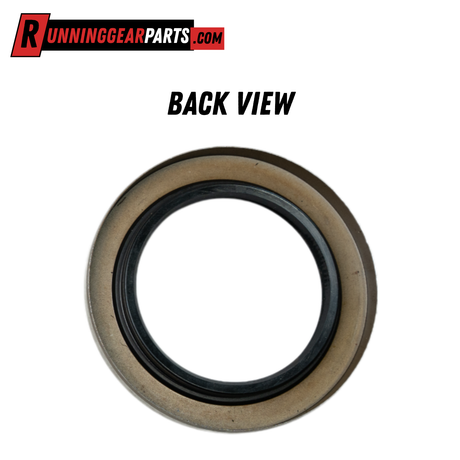 Grease seal for RGP 5,200–7,000 lb Trailer Axle, with a black double-lip rubber center and bronze-toned outer ring.