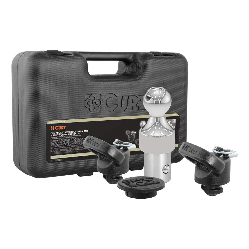 CURT 2-5/16" OEM Puck System Gooseneck Kit for RAM | 38K GTW Extreme Duty Towing Hitch Ball Set, 60638