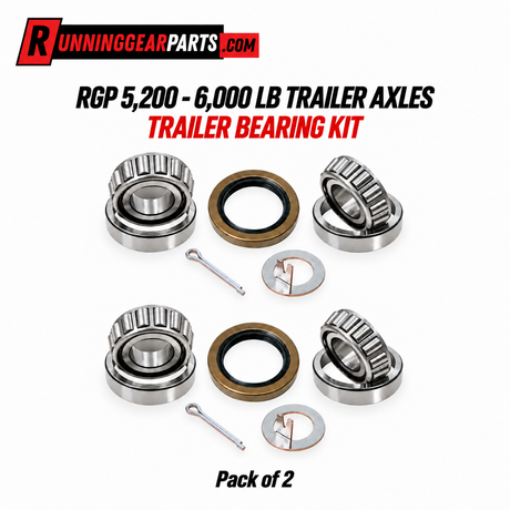 RGP 5,200 - 6,000 LB trailer axles