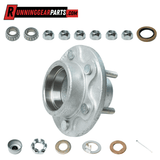 6,000 lbs Trailer Idler Hub Kit - 6 on 5.5" Bolt Pattern, 1/2"  Stud, Galvanized, Pre-Greased & Ready to Install
