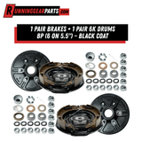7K Electric Trailer Brake Assembly | 12 in. x 2 in. Self-Adjusting