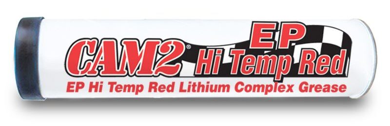 CAM2 Hi-Temp Red Lithium Complex Grease, 80565 227, 14 oz Tube