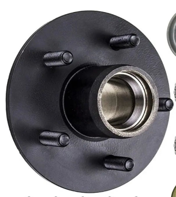 RGP 3,500 lb Trailer Idler Hub Assembly - 5 on 5" Bolt Pattern, 1/2" Studs, #84 Spindle
