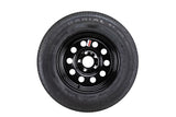 Goodride ST205/75R15 Radial Trailer Tire & 15" x 5" Black Powder-coated Steel Wheel Assembly-5 on 5" Bolt Pattern-Load Range C-Zero Offset, 915-550-003