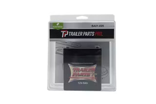Trailer Parts Pro 12V 5Ah Emergency Brake Breakaway Sealed Replacement Battery BA01-025