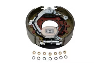 Trailer Parts Pro 10,000 lbs General Duty Axles (Per Pair Capacity, 5,000 lb Each), Self Adjusting, 12-1/4" x 3-3/8" Electric Trailer Brake, Left Side 7-Bolt Mount, EB01-140