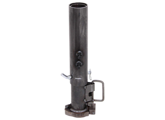 Ram Gooseneck Coupler with Load Bearing Pin - Round Tube, 2-5/16" Ball, 25,000 lbs GTW, GCPN-25008