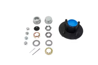 Trailer Parts Pro 2,000 lb Trailer Axles, Idler Hub Kit 4 on 4" Bolt Pattern, BT8 Spindle, H34822BX