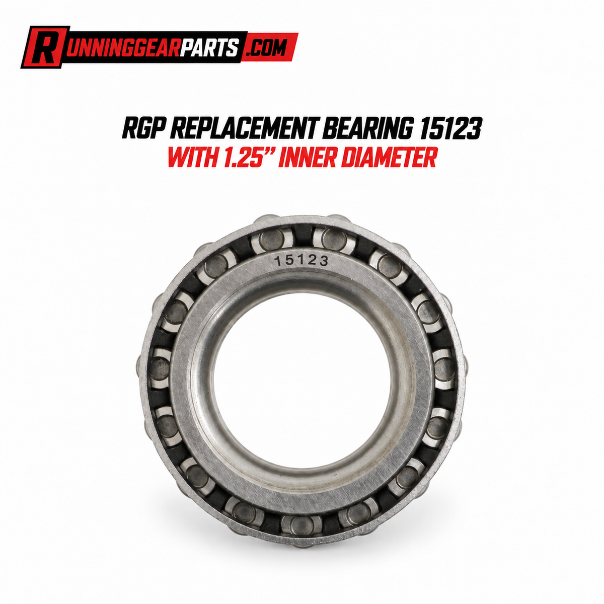 RGP REPLACEMENT BEARING 15123 - 1.25" INNER DIAMETER