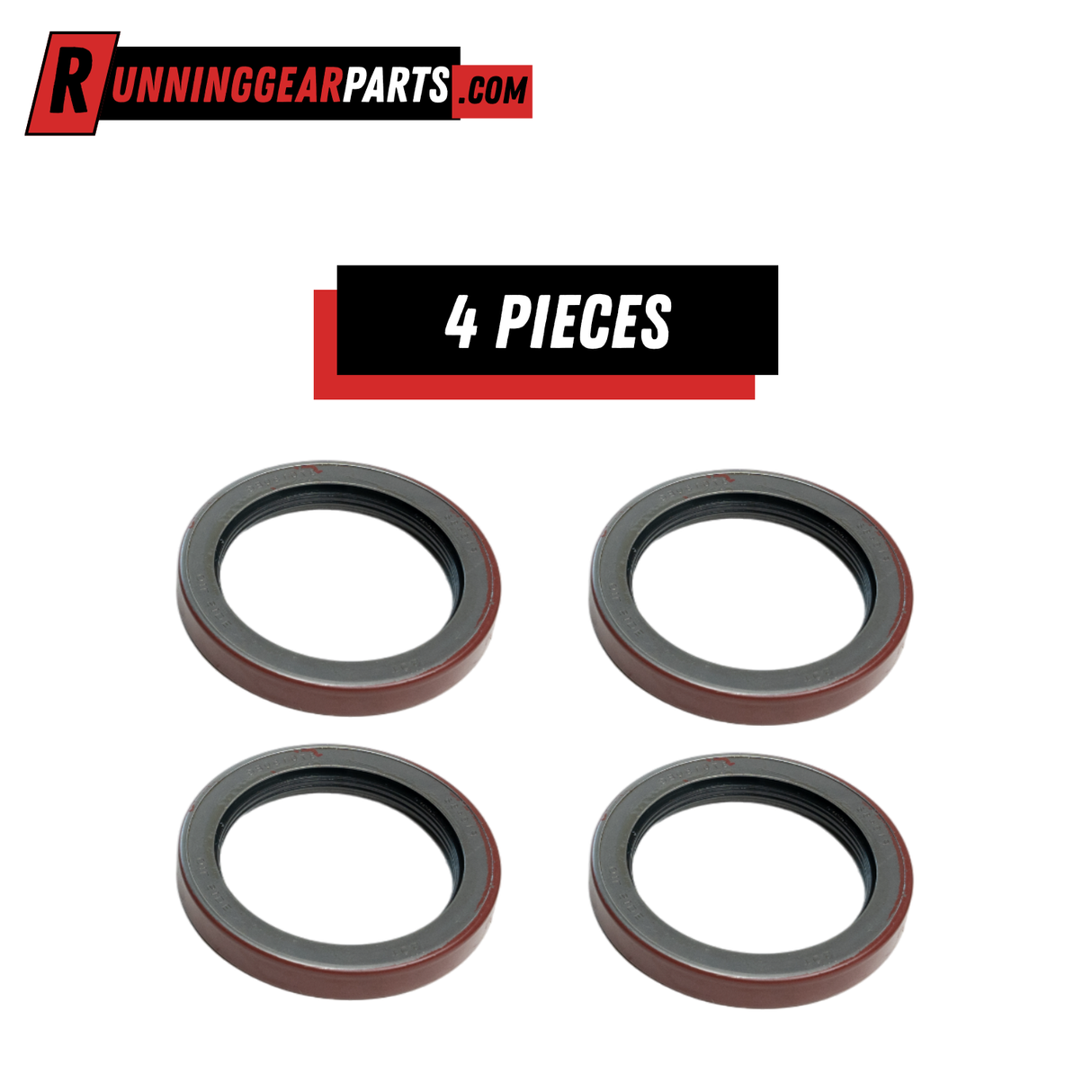 9,000 lb/10,000 lb Trailer Axles - ID 2.875" x OD 3.880" Trailer Hub Wheel Unitized Oil Seals 4 Pcs