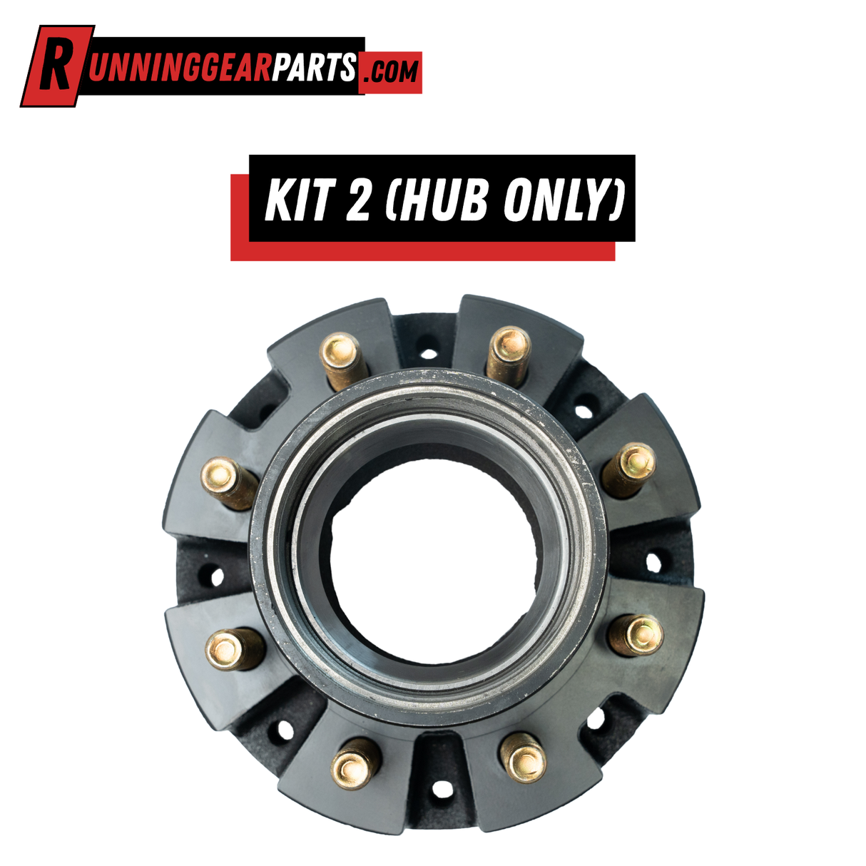 Fit Dexter 9,000-10,000 lb Axles, 12.25" x 3.375" Hub and Drum Kit, After July 2009