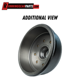 9,000-10,000 lbs Trailer Axle, 12-1/4" x 3-3/8" Hub & Drum, Fits Lippert 791399, 8 on 6.5", 5/8" Studs