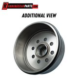 8,000-lb Axles Brake Drum with 8 on 6-1/2" Bolt Pattern, 9/16" Stud, Oil Bath