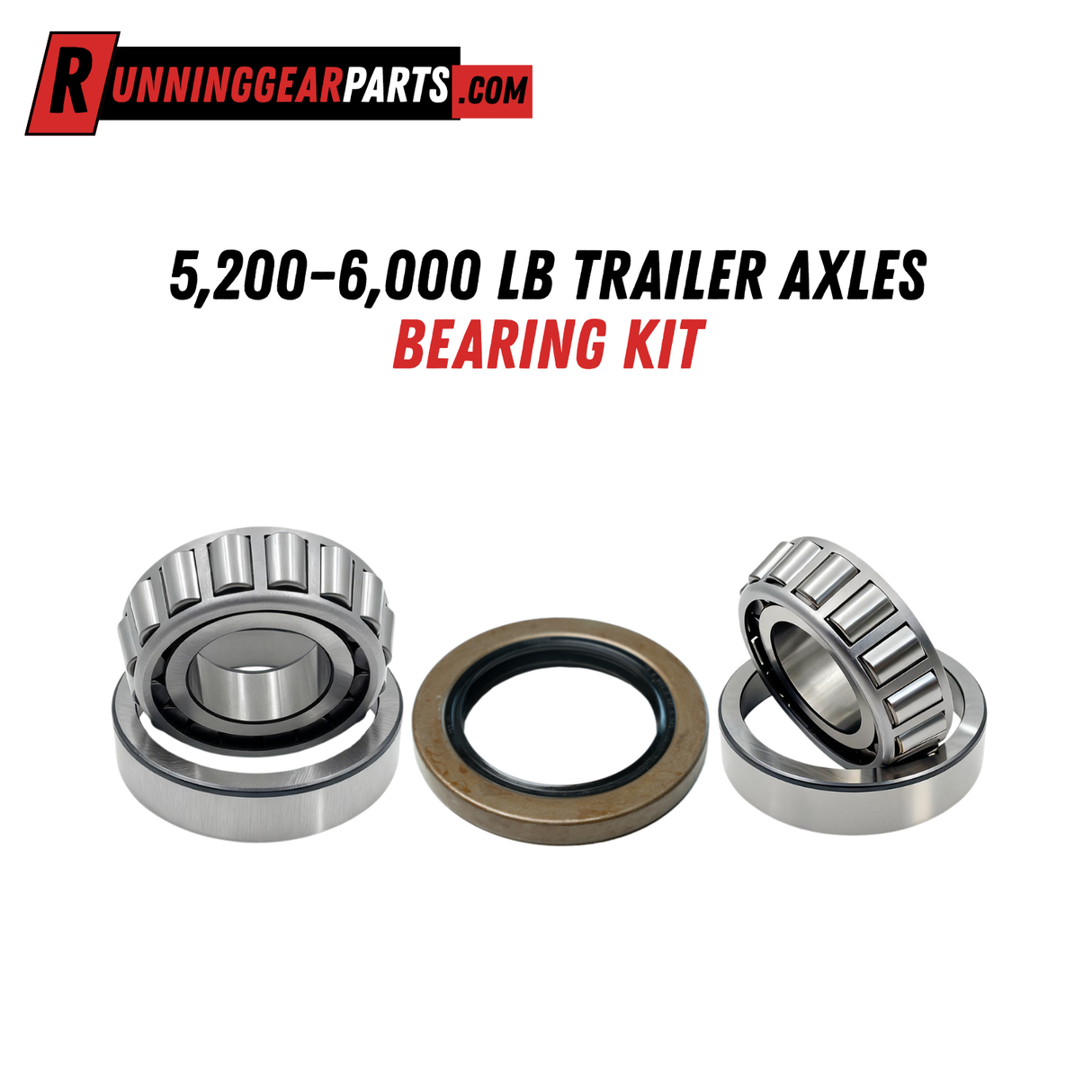5,200–6,000 lb Trailer Axles Bearing Kit