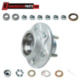 6,000 lbs Trailer Idler Hub Kit - 6 on 5.5" Bolt Pattern,  Galvanized, Pre-Greased & Ready to Install
