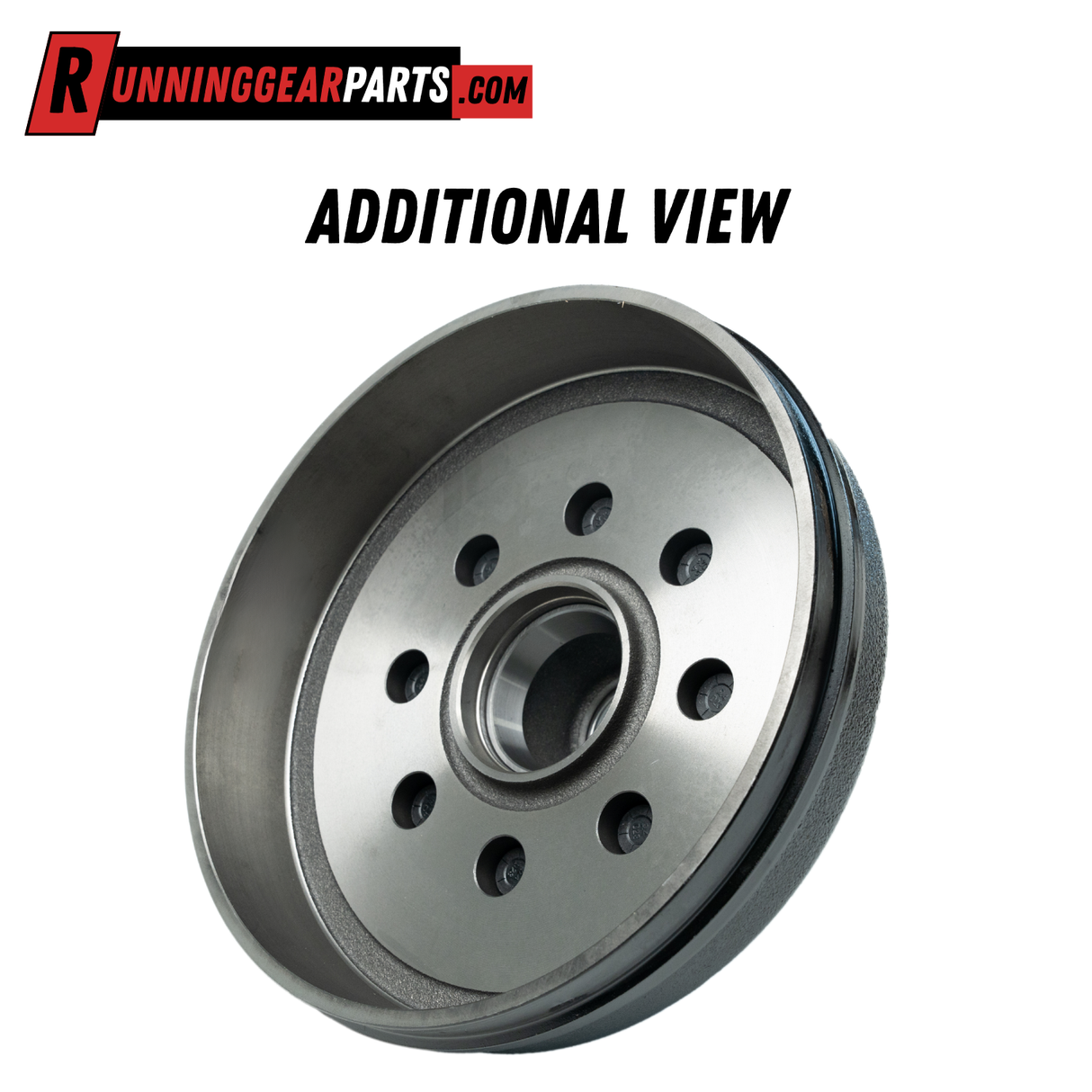 5,200-7,000 lb Trailer Axle Drum Kit- 8 on 6.5" Bolt Circle with 5/8" Studs, Pre-Greased