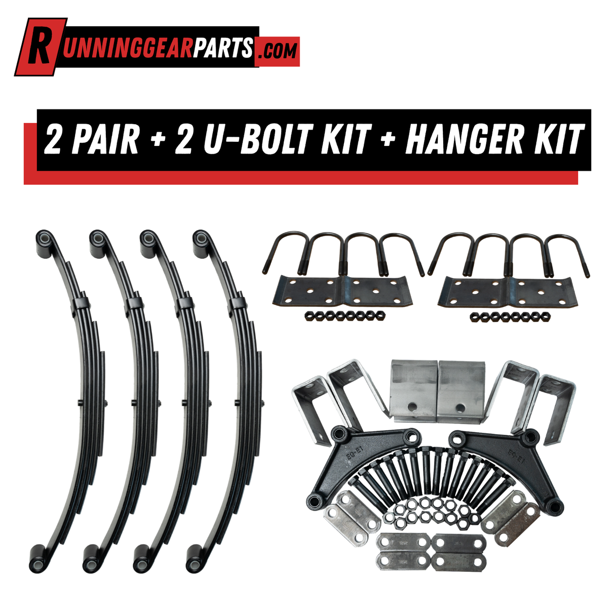 variant: 2 Pair+2 Ubolt Kit+1 Hanger Kit