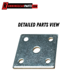 2,000 lb U-Bolt Kit for 1-3/4" Round Axles