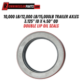 10,000 lb, 12,000 lb, 15,000lb Trailer Axles Oil Seals 3.125" ID x 4.50" OD 4PCS