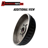 Dexter 6,000 lb Trailer Axle Pre-Greased Hub Drum Assembly, 6 on 5-1/2" Bolt Pattern, #42 Spindle, 1/2" Studs, K08-201-2G, 2.250" Seal