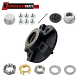 Dexter 6,000 lb Trailer Axle Pre-Greased Idler Hub Kit, 6 on 5-1/2" Bolt Pattern, #42 Spindle, 1/2" Stud, K08-213-2G, 2.25" Seal