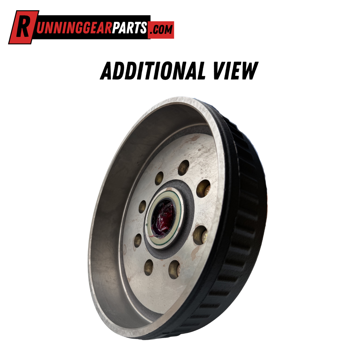 Dexter 5,200 - 7,000 lb Trailer Axles Pre-Greased Hub Drum Assembly, 8 on 6.5" Bolt Pattern, #42 Spindle, 9/16" Studs, K08-219-2G