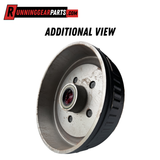 Dexter 3,500 lb Trailer Axles Pre-Greased Hub and Drum Assembly, 5 on 5" Bolt Circle, 1/2"Studs, K08-249-1G, #84 Spindle, 1.718" Seal