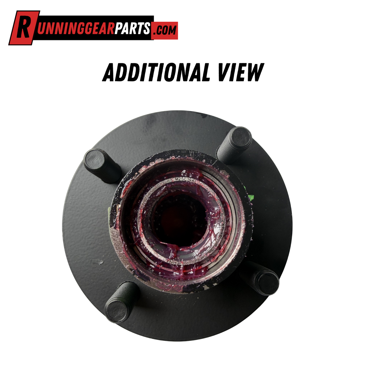 Dexter 2,200 lbs Trailer Idler Hub Assembly Kit - 4 on 4" Bolt Pattern, Pre-Greased with E-Z Lube® Caps, 1/2" Studs, K08-091-1G