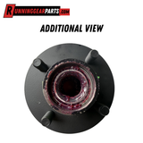 Dexter 2,200 lbs Trailer Idler Hub Assembly Kit - 4 on 4" Bolt Pattern, Pre-Greased with E-Z Lube® Caps, 1/2" Studs, K08-091-1G