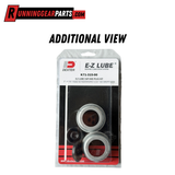Dexter 3,500 lb Axles E-Z Lube Grease Cap Kit with Rubber Plugs, 1.99 OD, Fits 7", 10" x 1-1/2" and 10" x 2-1/4" Hubs, K71-315-00
