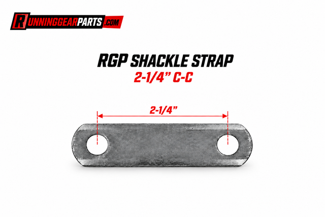 RGP SHACKLE STRAP 2-1/4" C-C